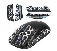 XFSRG Bande Adhésive pour Souris PU Anti-Dérapante Design Moderne et Ergonomique pour Gamers et Professionnels(Noir)