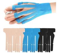 XFSRG Bande de Kinesiologie pour Main Ruban Sport en Coton Support Tape Precut Bande Kinesio pour Athlètes et Gamers (3 Couleurs)