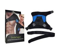 XFSRG Bande d'Épaule Réglable pour Hommes et Femmes Entraîneur de Posture Respirant et Confortable Bandage de Soutien pour Épaule et Cou Idéal pour la Rééducation et le Sport