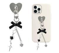 XFSRG Bijoux Telephone Portable Chaine Cordon Telephone Pendentif Étoile Nœud Accessoire Portable Phone Charm Bracelet Porte-clés Décoratif Élégant
