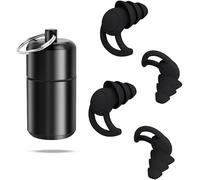 XFSRG Bouchon D'oreille Concert Bouchon Oreille Anti Bruit Casque Anti Bruit Pour Dormir Anti Bruit Sommeil Bouchon D'oreille Moto Bouchon D'oreille Avion Bouchon Oreille Sommeil(Noir)
