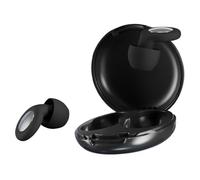 XFSRG Bouchon d'oreille pour Dormir avec Réduction du Bruit de 35 dB Bouchons en Silicone Réutilisables pour le Sommeil le Travail et les Voyages Incluant 8 Embouts d'oreilles de 4 Tailles