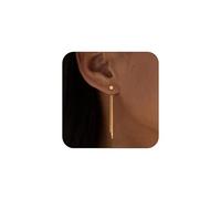 XFSRG Boucles d'Oreilles Long Gland Femme Élégantes Chaînes Dorées Longues Boucles d'oreilles Bijoux Mode Pour Fête de Mariage Banquet (Or B)