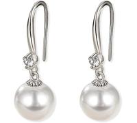 XFSRG Boucles d'Oreilles Perle Argent Piercing Helix Oreille Femme Piercing Tragus Bijoux Pendantes Élégantes Accessoires Mode Bijouterie Fine Cadeau