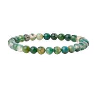 XFSRG Bracelet Femme 6mm Pierres Naturelles Bracelets à Perles Cordon Élastique Élégant pour les Rendez Vous Fêtes Voyages