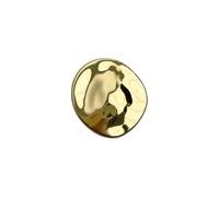XFSRG Broche Femme Vetement Forme Ronde Pins Mariée Accessoire Élégant Bijoux Décoratifs Pince Vetement Attache Vêtement Mode Classique (Or)