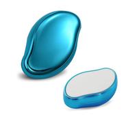 XFSRG Brosse Cristal Epilation Pierre Epilateur Femme ABS Epilation Corps Jambes Bras Removal Hair Crystal Stone Epilator Beauty Tool(Bleu)