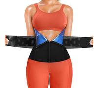 XFSRG Ceintures Femme Gaine Amincissante Réglable avec Soutien Lombaire Serre Taille Raffermissant Waist Trainer pour Entraînement Fitness et Usage Quotidien (S)