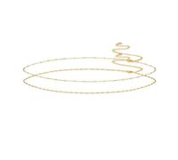 XFSRG Chaîne de Taille Femme Dorée Double Rangée avec Pendentifs Ceinture Bijoux Élégante pour Plage et Soirée Chaînes de Ventre Mode pour Femmes