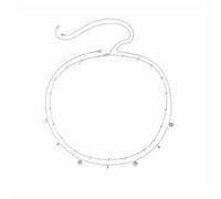 XFSRG Chaîne de Ventre Élégante en Or avec Perles Vertes et Disques Dorés pour Femmes Bijoux Fantaisie Mode Accessoire de Corps Parfait pour Toutes les Occasions (Argent)