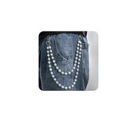 XFSRG Chaine Pantalon Femme Homme Strass Style Punk Rock Chaînes de Pantalon Rétro Accessoires Gothiques Chaine Corps Pour un Usage Quotidien Comme Cadeau