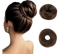 XFSRG Chignon Donut Messy Bun Postiche Cheveux Synthétiques Naturel Volumateur Coiffure Élastique Rapide
