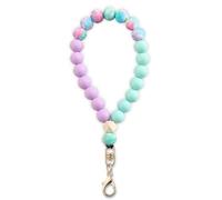 XFSRG Cordon Telephone Portable Bijoux Perles Pastel Dragonne Telephone Portable Élégante Avec Rondelle Pour Femmes(B)