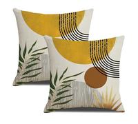 XFSRG Coussin Décoratif Canapé Intérieur Moderne avec Motifs Abstraits Housses de Coussin en Tissu Durable Oreiller Décoratif pour Salon et Chambre