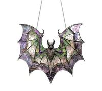 XFSRG Décoration Halloween Chauve Souris Peut Être Suspendu Halloween Decoration Accessoire d'Intérieur Réaliste et Vivant Accessoire de Fête