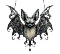 XFSRG Décoration Halloween Chauve Souris Peut Être Suspendu Halloween Decoration Accessoire d'Intérieur Réaliste et Vivant Accessoire de Fête