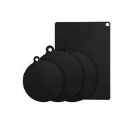 XFSRG Dessous de Plat en Silicone pour Couvercle de Plaque, Rond et Rectangulaire, Protège Surface contre Rayures et Graisses, Passe au Lave-Vaisselle, Accessoire Pratique de Cuisine