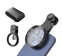 XFSRG Filtre CPL pour Téléphone Portable Objectif de Smartphone Polarisant Améliore la Qualité Photo et Vidéo pour Amateurs et Professionnels avec Kit de Nettoyage D'Objectif