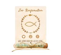 XFSRG Funngy Cadeau en Bois avec Enveloppes,Carte Anniversaire Personnalisée Décoration de Mariage Enveloppe Tube Coffret Cadeau Original Argent, Bons Cadeaux Messages pour Filles et Garçons