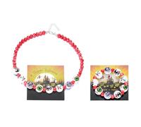 XFSRG Halloween Accessoire Collier Bracelet Gothique Bijoux d'Halloween Accessoire Femme Parure Bijoux Accessoires Gothique Style Vintage(Multicolore-2)