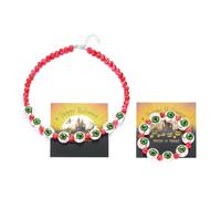 XFSRG Halloween Accessoire Collier Bracelet Gothique Bijoux d'Halloween Accessoire Femme Parure Bijoux Accessoires Gothique Style Vintage(Multicolore-1)