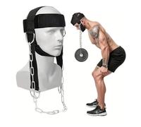 XFSRG Harnais de Tête D'entraînement Harnais Réglable pour La Tête Head Harness Entraînement pour Les Arts Martiaux Appareil D'entraînement du Cou