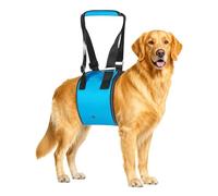 XFSRG Harnais pour Chien Handicapé Porteur Chien Sling Harnais de Levage Réglable pour Les Chiens Agés Blessés ou Handicapés (Bleu M)