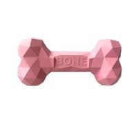 XFSRG Jouet pour Chien Rose en Forme d'os Jouet Chiot Durable et résistant Kong Chiot idéal pour l'occupation et Le Divertissement (Rose)