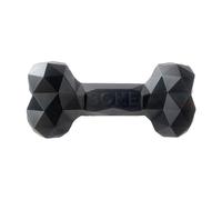 XFSRG Jouet pour Chien Rose en Forme d'os Jouet Chiot Durable et résistant Kong Chiot idéal pour l'occupation et Le Divertissement (Noir)