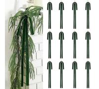 XFSRG Lot de 12 Nœuds en Velours 40×60 cm Noeud Festives Décorations de Noël pour Sapin Cadeaux Portes Fenêtres et Intérieurs (Vert)