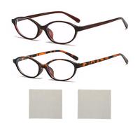 XFSRG Lunette Anti Lumière Bleue Femme et Homme Lunettes Ovales Style Œil de Chat Sans Correction Ultra Légères et Anti Fatigue Protection Idéale pour Écrans Travail et Vie Quotidienne
