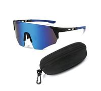 XFSRG Lunette Vitesse Cyclisme Homme Lunettes de Soleil Sport Vélo Lunettes Running Femme Protection UV Pour Cyclisme Course Conduite
