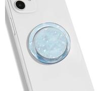 XFSRG Magnet Anneau Telephone Portable Texturée Seashell Magnetic Phone Holder Magnet Support Telephone Portable Béquille De Téléphone Poignée Magnétique(Bleu Ciel)