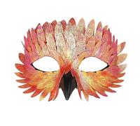 XFSRG Masque Bal Masqué Femme Coloré Plumes Masque Venitien Carnaval Accessoire Soirée Déguisement Élégance et Mystère