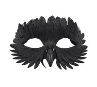 XFSRG Masque Bal Masqué Femme Coloré Plumes Masque Venitien Carnaval Accessoire Soirée Déguisement Élégance et Mystère