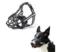 XFSRG Muselière Chien Ergonomique Confortable en Silicone Ajustable pour Toutes Races De Chiens Sécurité Et Confort Optimal (L)
