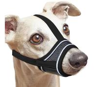 XFSRG Muselière pour Chien Muselière Souple Réglable Empêcher de Mordre Mâcher Aboyer pour Les Chiens de Taille Grande Moyenne et Petite(L)