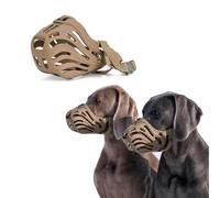 XFSRG Muselière pour Chiens Moderne Et Confortable Protection Maximale Adaptée pour Toutes Les Races (M)
