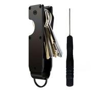 XFSRG Organisateur de Clés Compact en Métal Durable Porte-clés Innovant pour Homme Design Élégant et Fonctionnalité Maximale pour la Vie Quotidienne