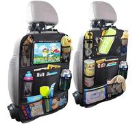 XFSRG Organisateur Siège Auto Enfant Multipoches Rangement Voiture Tablette Support Jouets Bouteilles Accessoires Voyage