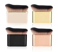 XFSRG Pinceau Maquillage Professionnel Visage Pinceau Fond de Teint Kabuki Doux et Dense Accessoire Indispensable pour un Teint Parfait Pour Tous Types de Peaux