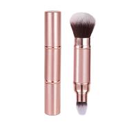 XFSRG Pinceaux Maquillages Double tête Portable Multifonctionnel Pinceau Maquillage Rétractable pour la Poudre le Blush et le Contouring