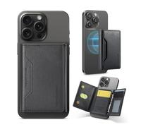 XFSRG Porte Carte Magnétique PU Compatible Portefeuille avec 8 Emplacements et Support Réglable pour Smartphones