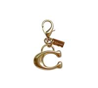 XFSRG Porte-clés Lettre C Doré Élégant Bijoux de Sac Accessoire Luxe pour Homme (Lettres)