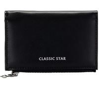 XFSRG Portefeuille Compact Rectangulaire Femme Cuir Minimaliste Fermeture Éclair Portemonnaie Élégant Rangement Multiple Quotidien