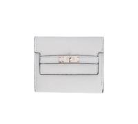 XFSRG Portefeuille Compact Rectangulaire Femme Fermeture Métallique Cuir Synthétique Élégant Portemonnaie Rangement Cartes