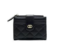 XFSRG Portefeuille pour Femme Fermeture éclair Pochette Monnaie Petit Porte-Monnaie de Carte avec Fenêtre D'identification