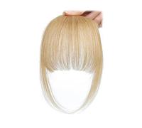 XFSRG Postiche Cheveux Humains Frange Cheveux Extension Clip Cheveux Naturel Look Naturel et Élégant pour Toutes Occasions