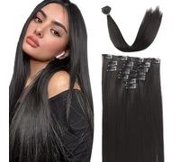 XFSRG Postiche Queue de Cheval Extension de Cheveux Longue Raides Extension Cheveux 55cm Clip Fausse Queue Cheval Naturel Ponytail Synthétique Rajout Cheveu