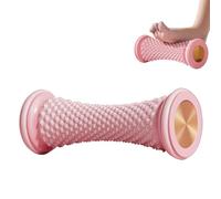 XFSRG Rouleau Massage Pied pour la Voûte Plantaire du Fascia Relaxer Masseurs Les Pieds Silicone, Rouleaux de Musculaire, Appareil des Réflexologie(Rose)